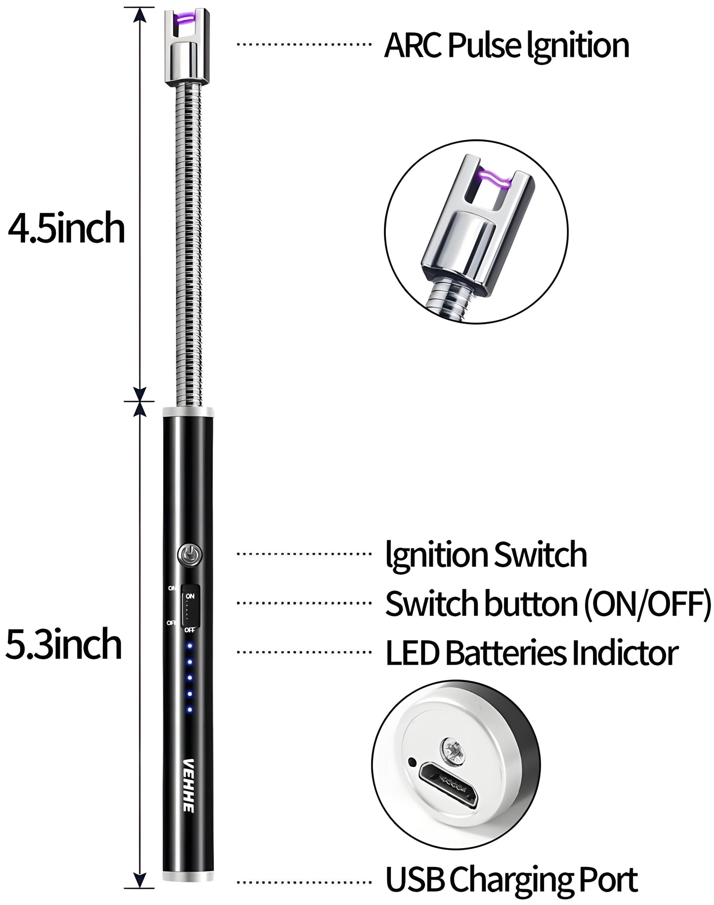 Rechargeable Electric Lighter